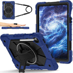Custodia ibrida in silicone con robot dai colori a contrasto per PC e tablet., For Samsung Galaxy Tab S11, For Samsung Galaxy Tab S10 FE / S9