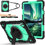 Custodia ibrida in silicone con robot dai colori a contrasto per PC e tablet., For Samsung Galaxy Tab S11, For Samsung Galaxy Tab S10 FE / S9