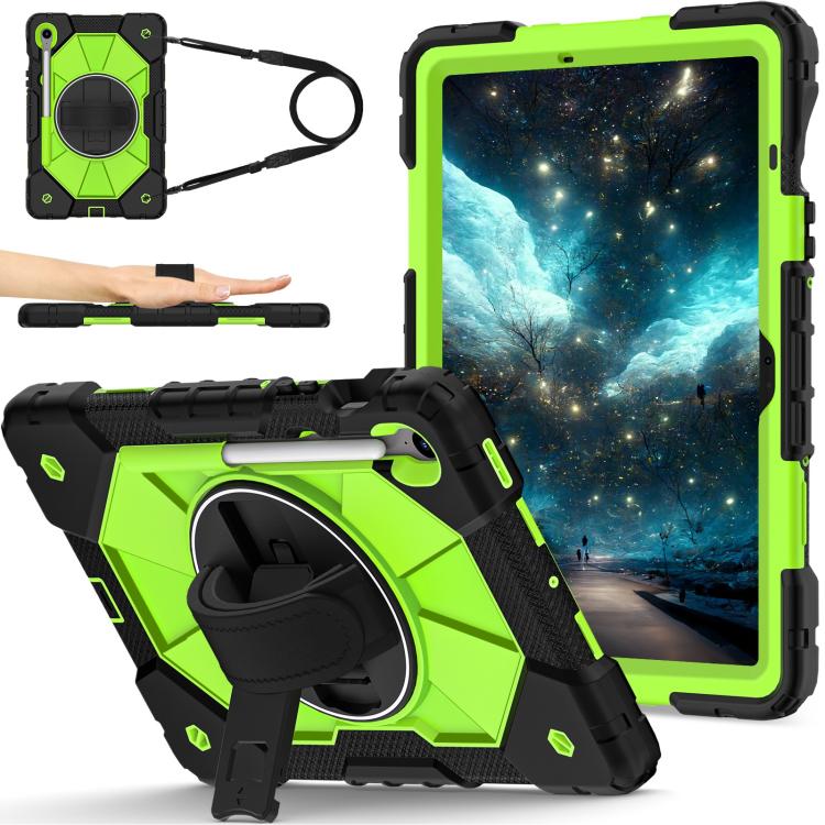Custodia ibrida in silicone con robot dai colori a contrasto per PC e tablet., For Samsung Galaxy Tab S11, For Samsung Galaxy Tab S10 FE / S9