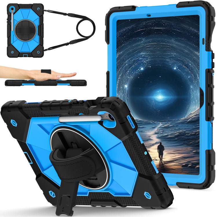 Custodia ibrida in silicone con robot dai colori a contrasto per PC e tablet., For Samsung Galaxy Tab S11, For Samsung Galaxy Tab S10 FE / S9