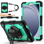 Custodia ibrida in silicone con robot dai colori a contrasto per PC e tablet., For Samsung Galaxy Tab A11+, For Samsung Galaxy Tab A11