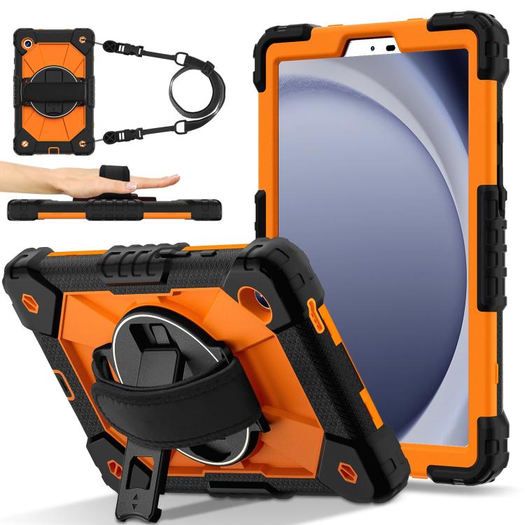 Custodia ibrida in silicone con robot dai colori a contrasto per PC e tablet., For Samsung Galaxy Tab A11+, For Samsung Galaxy Tab A11