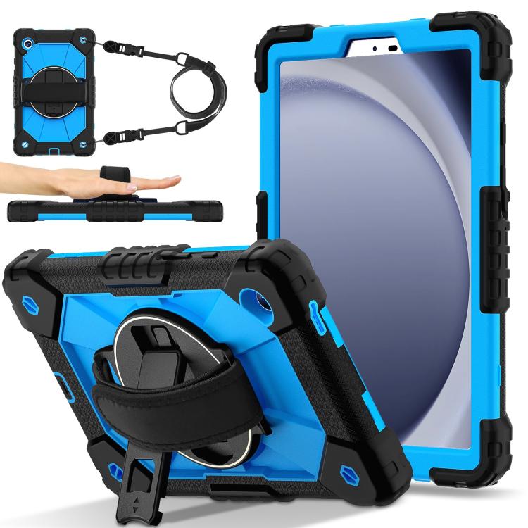 Custodia ibrida in silicone con robot dai colori a contrasto per PC e tablet., For Samsung Galaxy Tab A11+, For Samsung Galaxy Tab A11