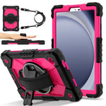 Custodia ibrida in silicone con robot dai colori a contrasto per PC e tablet., For Samsung Galaxy Tab A11+, For Samsung Galaxy Tab A11