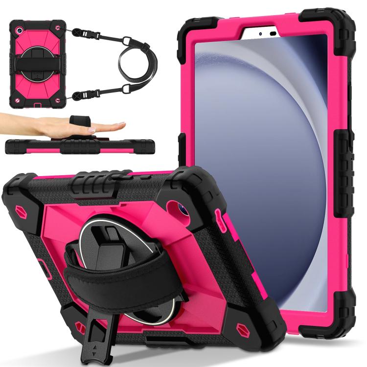 Custodia ibrida in silicone con robot dai colori a contrasto per PC e tablet., For Samsung Galaxy Tab A11+, For Samsung Galaxy Tab A11
