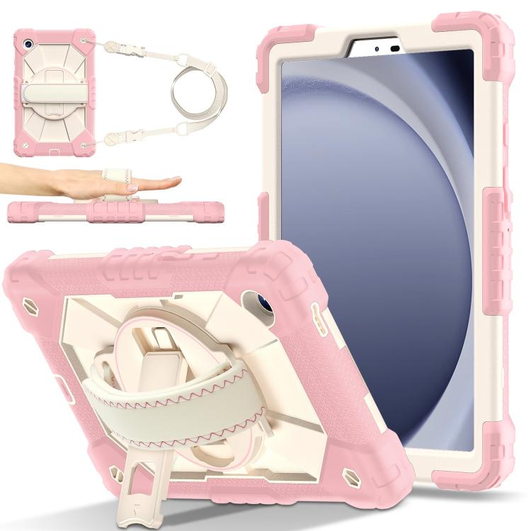 Custodia ibrida in silicone con robot dai colori a contrasto per PC e tablet., For Samsung Galaxy Tab A11+, For Samsung Galaxy Tab A11