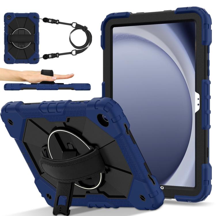 Custodia ibrida in silicone con robot dai colori a contrasto per PC e tablet., For Samsung Galaxy Tab A11+, For Samsung Galaxy Tab A11
