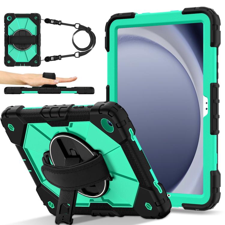 Custodia ibrida in silicone con robot dai colori a contrasto per PC e tablet., For Samsung Galaxy Tab A11+, For Samsung Galaxy Tab A11