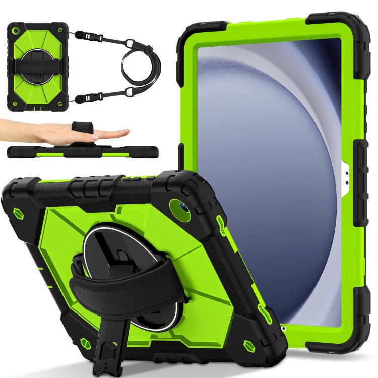 Custodia ibrida in silicone con robot dai colori a contrasto per PC e tablet., For Samsung Galaxy Tab A11+, For Samsung Galaxy Tab A11