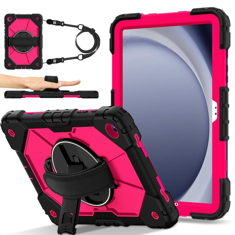 Custodia ibrida in silicone con robot dai colori a contrasto per PC e tablet., For Samsung Galaxy Tab A11+, For Samsung Galaxy Tab A11