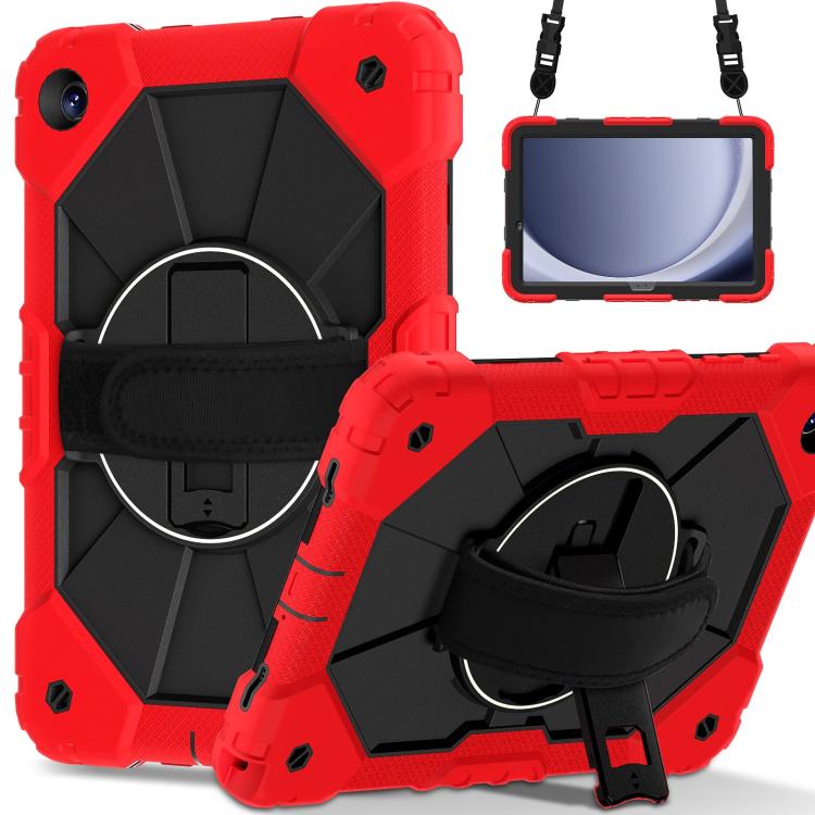 Custodia ibrida in silicone con robot dai colori a contrasto per PC e tablet., For Samsung Galaxy Tab A11+, For Samsung Galaxy Tab A11