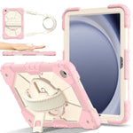 Custodia ibrida in silicone con robot dai colori a contrasto per PC e tablet., For Samsung Galaxy Tab A11+, For Samsung Galaxy Tab A11
