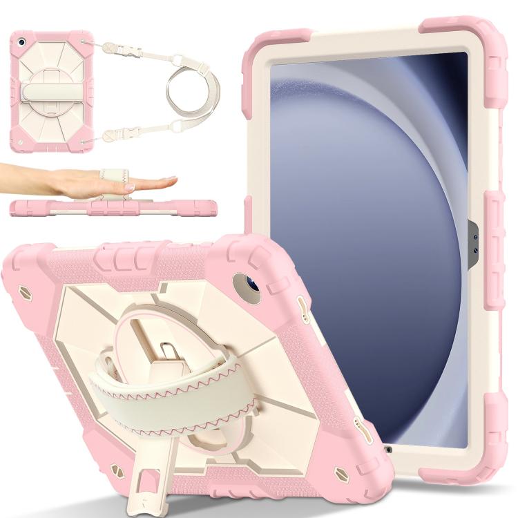 Custodia ibrida in silicone con robot dai colori a contrasto per PC e tablet., For Samsung Galaxy Tab A11+, For Samsung Galaxy Tab A11