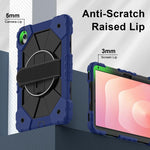 Custodia ibrida in silicone con robot dai colori a contrasto per PC e tablet., For Samsung Galaxy Tab S11, For Samsung Galaxy Tab S10 FE / S9