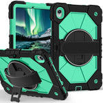 Custodia ibrida in silicone con robot dai colori a contrasto per PC e tablet., For Samsung Galaxy Tab S11, For Samsung Galaxy Tab S10 FE / S9
