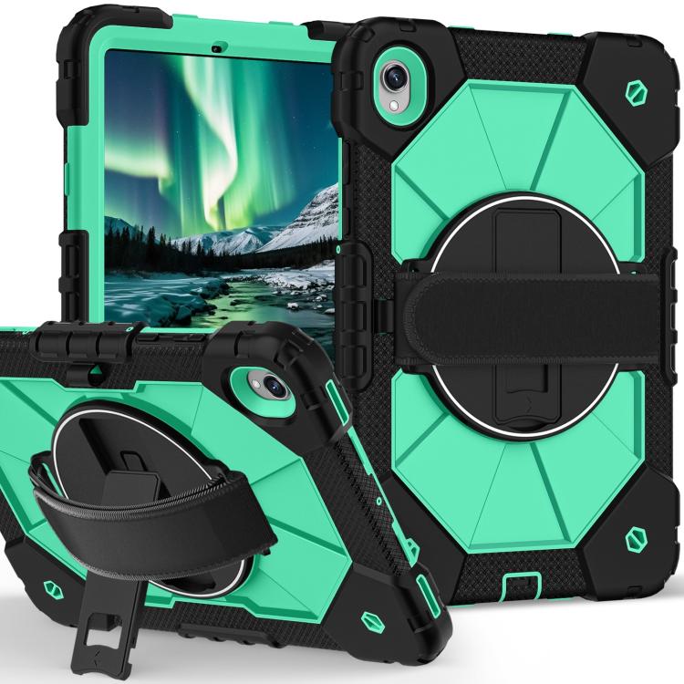 Custodia ibrida in silicone con robot dai colori a contrasto per PC e tablet., For Samsung Galaxy Tab S11, For Samsung Galaxy Tab S10 FE / S9