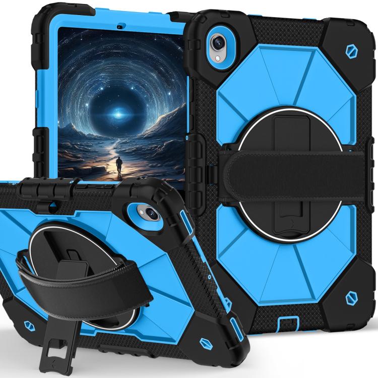 Custodia ibrida in silicone con robot dai colori a contrasto per PC e tablet., For Samsung Galaxy Tab S11, For Samsung Galaxy Tab S10 FE / S9