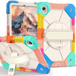 Custodia ibrida in silicone con robot dai colori a contrasto per PC e tablet., For Samsung Galaxy Tab S11, For Samsung Galaxy Tab S10 FE / S9