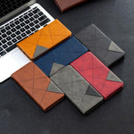 Custodia per telefono in pelle magnetica con texture a rombi, For Samsung Galaxy S25 FE 5G