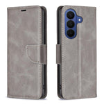 Custodia per telefono in pelle tinta unita con texture effetto pelle di agnello., For Galaxy S26 FE 5G, For Samsung Galaxy S26 Ultra 5G, For Samsung Galaxy S26 5G, For Samsung Galaxy S25 FE 5G
