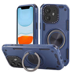 Custodia per telefono con supporto magnetico a rotazione a 360 gradi e meccanismo a tre nuclei., For iPhone 12, For iPhone 12 Pro, For iPhone 11
