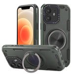 Custodia per telefono con supporto magnetico a rotazione a 360 gradi e meccanismo a tre nuclei., For iPhone 12, For iPhone 12 Pro, For iPhone 11