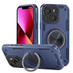 Custodia per telefono con supporto magnetico a rotazione a 360 gradi e meccanismo a tre nuclei., For iPhone 15 Pro Max, For iPhone 15, For iPhone 14, For iPhone 14 Pro Max, For iPhone 13 Pro Max, For iPhone 13