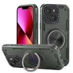 Custodia per telefono con supporto magnetico a rotazione a 360 gradi e meccanismo a tre nuclei., For iPhone 15 Pro Max, For iPhone 15, For iPhone 14, For iPhone 14 Pro Max, For iPhone 13 Pro Max, For iPhone 13