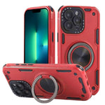 Custodia per telefono con supporto magnetico a rotazione a 360 gradi e meccanismo a tre nuclei., For iPhone 15 Pro Max, For iPhone 15, For iPhone 14, For iPhone 14 Pro Max, For iPhone 13 Pro Max, For iPhone 13