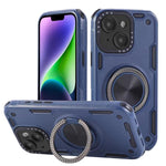 Custodia per telefono con supporto magnetico a rotazione a 360 gradi e meccanismo a tre nuclei., For iPhone 15 Pro Max, For iPhone 15, For iPhone 14, For iPhone 14 Pro Max, For iPhone 13 Pro Max, For iPhone 13