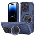 Custodia per telefono con supporto magnetico a rotazione a 360 gradi e meccanismo a tre nuclei., For iPhone 15 Pro Max, For iPhone 15, For iPhone 14, For iPhone 14 Pro Max, For iPhone 13 Pro Max, For iPhone 13