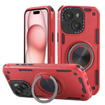 Custodia per telefono con supporto magnetico a rotazione a 360 gradi e meccanismo a tre nuclei., For iPhone 15 Pro Max, For iPhone 15, For iPhone 14, For iPhone 14 Pro Max, For iPhone 13 Pro Max, For iPhone 13