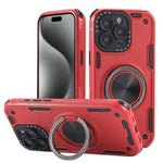 Custodia per telefono con supporto magnetico a rotazione a 360 gradi e meccanismo a tre nuclei., For iPhone 15 Pro Max, For iPhone 15, For iPhone 14, For iPhone 14 Pro Max, For iPhone 13 Pro Max, For iPhone 13
