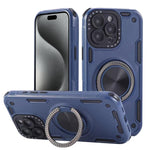 Custodia per telefono con supporto magnetico a rotazione a 360 gradi e meccanismo a tre nuclei., For iPhone 15 Pro Max, For iPhone 15, For iPhone 14, For iPhone 14 Pro Max, For iPhone 13 Pro Max, For iPhone 13