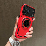Custodia per telefono con supporto magnetico a rotazione a 360 gradi e meccanismo a tre nuclei., For iPhone 17 Pro Max, For iPhone 17 Pro, For iPhone 16 Pro Max, For iPhone 16 Pro, For iPhone 16 Plus, For iPhone 16