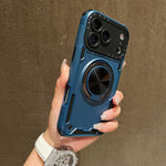 Custodia per telefono con supporto magnetico a rotazione a 360 gradi e meccanismo a tre nuclei., For iPhone 17 Pro Max, For iPhone 17 Pro, For iPhone 16 Pro Max, For iPhone 16 Pro, For iPhone 16 Plus, For iPhone 16