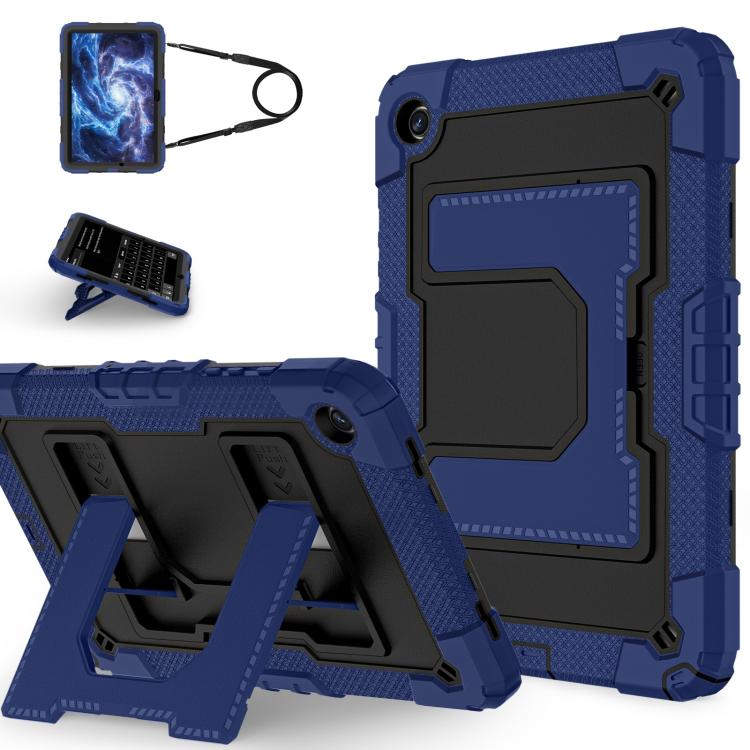 Custodia rigida in silicone Big Holder per tablet PC con tracolla, For Samsung Galaxy Tab A9+