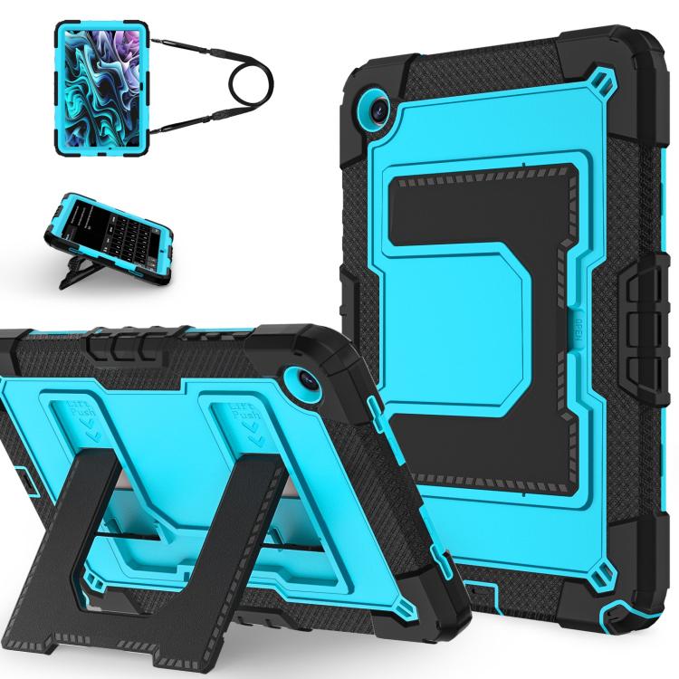 Custodia rigida in silicone Big Holder per tablet PC con tracolla, For Samsung Galaxy Tab A9+