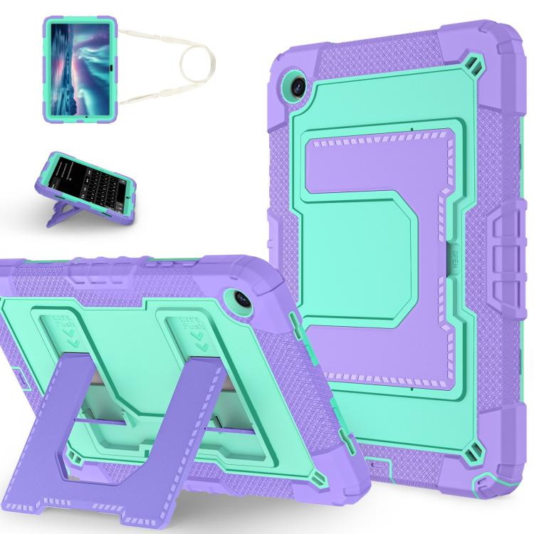 Custodia rigida in silicone Big Holder per tablet PC con tracolla, For Samsung Galaxy Tab A9+