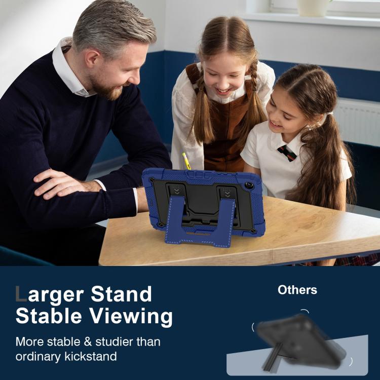 Custodia rigida in silicone Big Holder per tablet PC con tracolla, For Samsung Galaxy Tab A11+, For Samsung Galaxy Tab S10 Lite / S10 FE