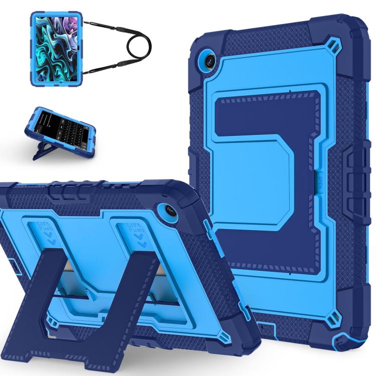 Custodia rigida in silicone Big Holder per tablet PC con tracolla, For Samsung Galaxy Tab A11+, For Samsung Galaxy Tab S10 Lite / S10 FE