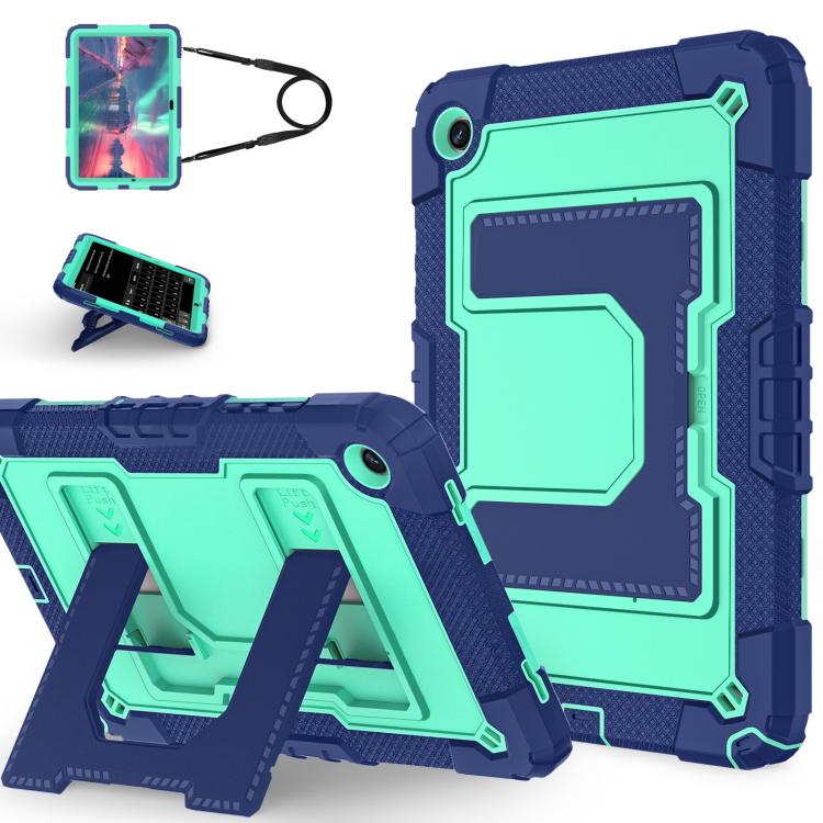 Custodia rigida in silicone Big Holder per tablet PC con tracolla, For Samsung Galaxy Tab A11+, For Samsung Galaxy Tab S10 Lite / S10 FE