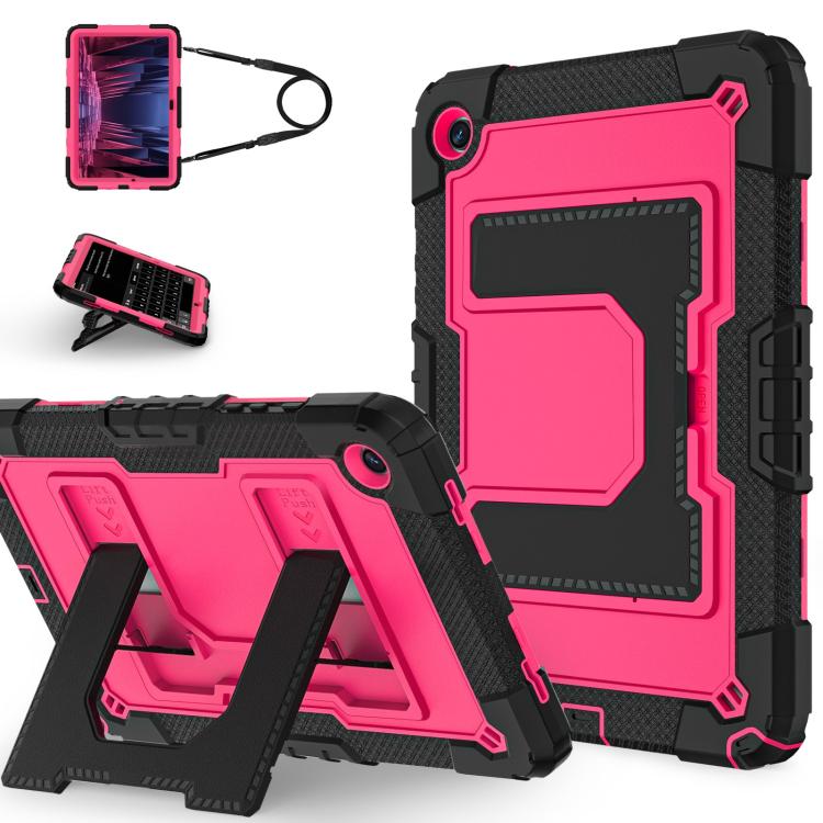 Custodia rigida in silicone Big Holder per tablet PC con tracolla, For Samsung Galaxy Tab A11+, For Samsung Galaxy Tab S10 Lite / S10 FE