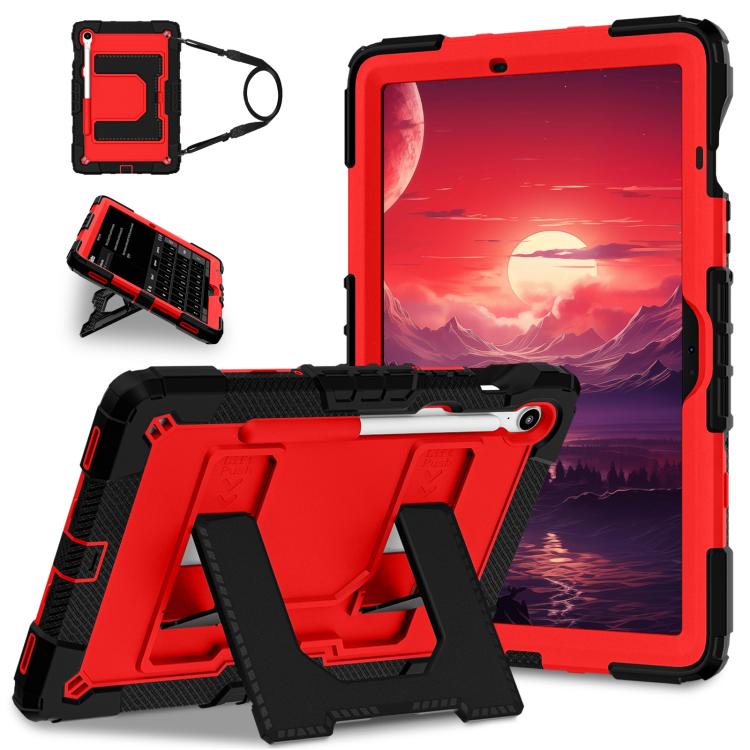 Custodia rigida in silicone Big Holder per tablet PC con tracolla, For Samsung Galaxy Tab A11+, For Samsung Galaxy Tab S10 Lite / S10 FE