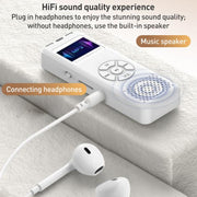 Lettore musicale Bluetooth MP3/MP4 con schermo digitale