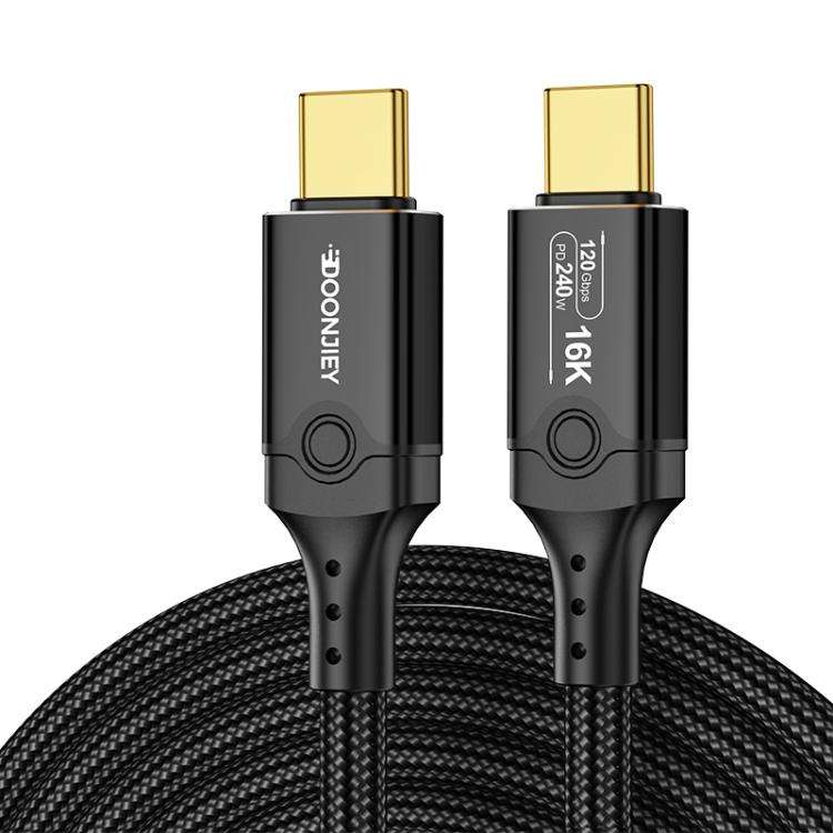 Cavo Type-C 120Gbps 16K HD ricarica 240W 1,5m
