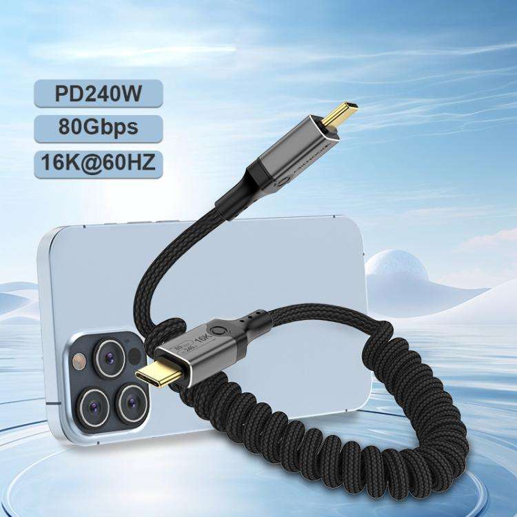 Cavo Type-C 80Gbps 16K HDR 240W DOONJIEY