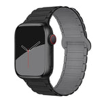 Cinturino per orologio in silicone magnetico a tre perline xDfind, For Apple Watch 42 / 44 / 45 / 46 / 49mm, For Apple Watch 38 / 40 / 41 / S10 42mm