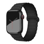 Cinturino per orologio in silicone magnetico a tre perline xDfind, For Apple Watch 42 / 44 / 45 / 46 / 49mm, For Apple Watch 38 / 40 / 41 / S10 42mm