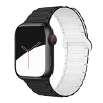 Cinturino per orologio in silicone magnetico a tre perline xDfind, For Apple Watch 42 / 44 / 45 / 46 / 49mm, For Apple Watch 38 / 40 / 41 / S10 42mm